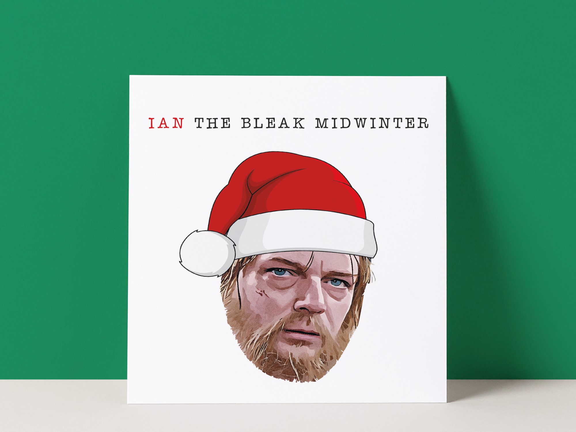 IAN BEALE - EASTENDERS - CHRISTMAS CARD